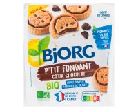 Petit fondant cœur chocolat bio Bjorg - Sachet de 180 g