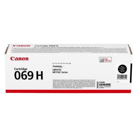 Toner Canon 069H zwart voor laserprinter