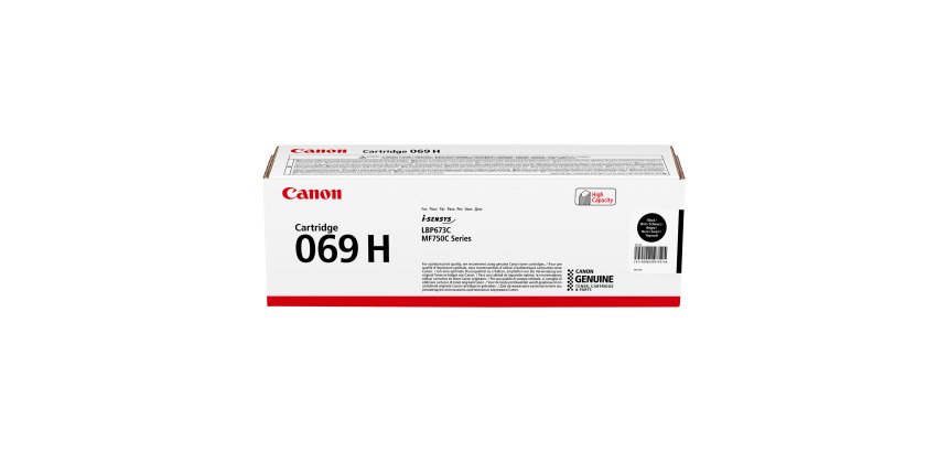 Toner Canon 069H noir pour imprimante laser