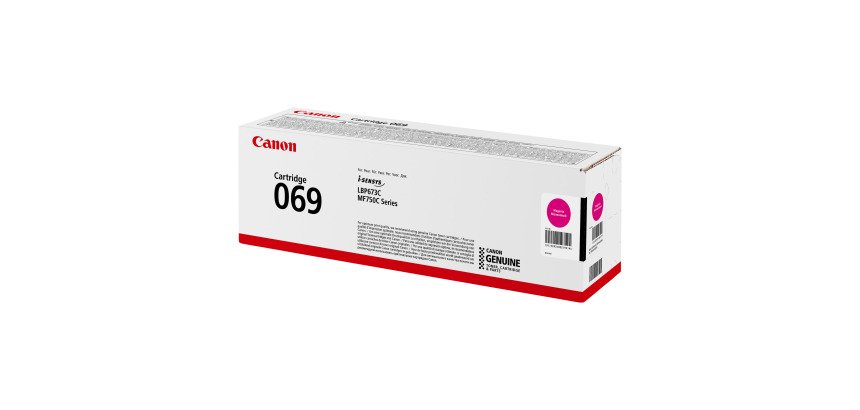 Toner Canon 069 couleurs séparées pour imprimante laser
