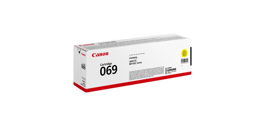 Toner Canon 069 couleurs séparées pour imprimante laser