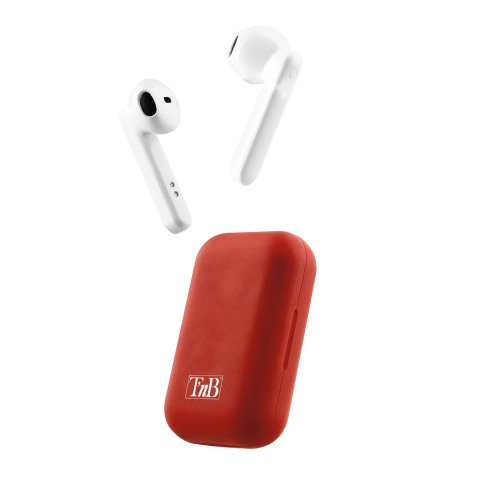 Auriculares inalámbricos 5.0 TWS Shiny TnB Rojo