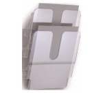DURABLE Literature Display Flexiplus 2 A4 Polysterol Transparent 24.7 x 10 x 36 cm 2 Pieces