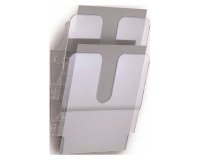DURABLE Literature Display Flexiplus 2 A4 Polysterol Transparent 24.7 x 10 x 36 cm 2 Pieces