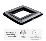 Supporto per laptop Fellowes I-Spire Quick Lift nero, grigio 320 x 286 x 42 mm
