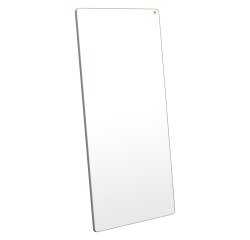 Lavagna magnetica doppia acciaio laccato/pannello feltro Nobo Move & Meet cornice grigia 900 x 1800 mm