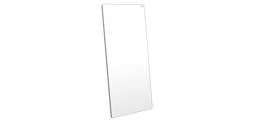 Lavagna magnetica doppia acciaio laccato/pannello feltro Nobo Move & Meet cornice grigia 900 x 1800 mm
