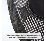 Support dorsal Maille noir