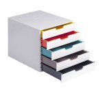 Módulo de archivo Durable Varicolor® Mix 5 cajones
