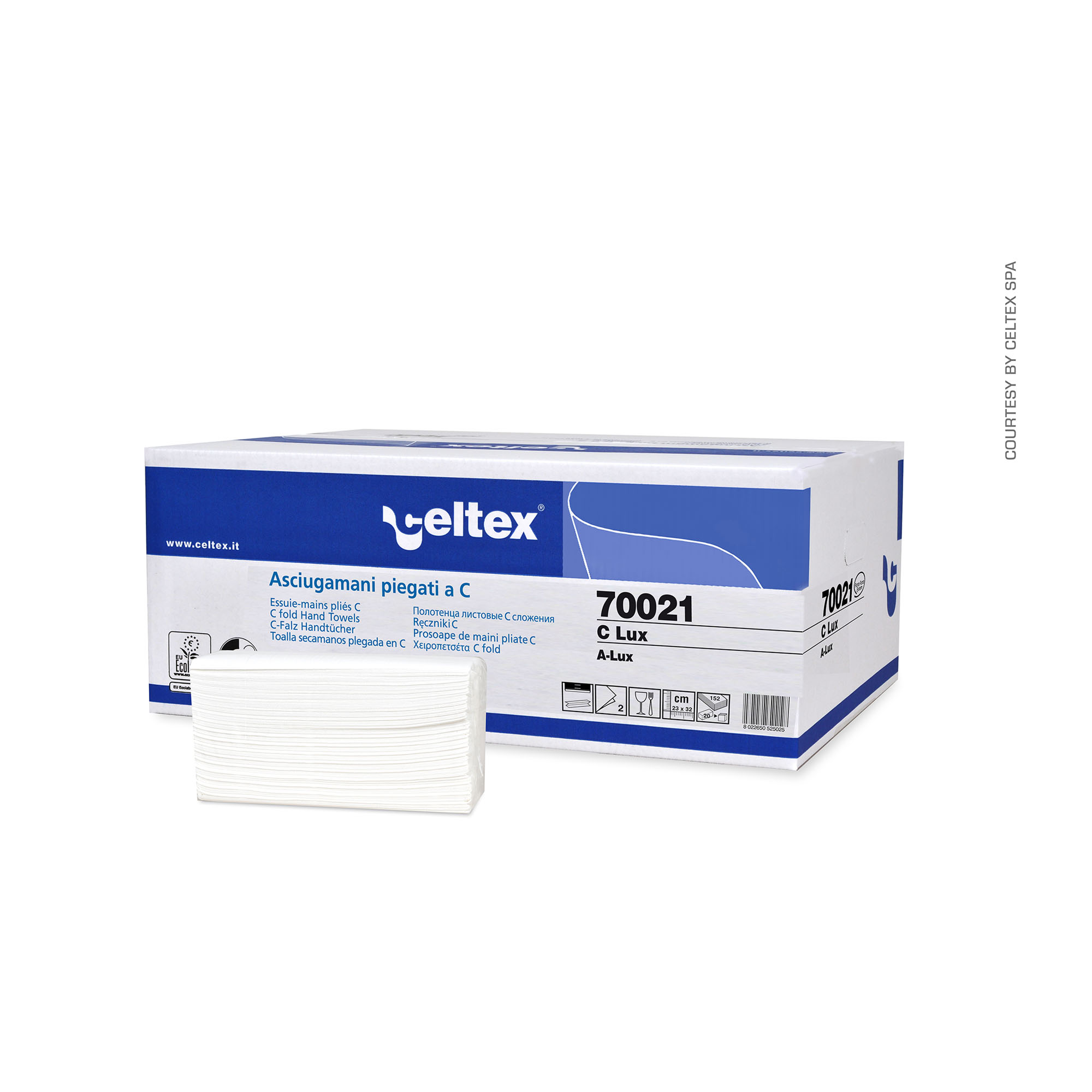 Hypafol Asciugamani Di Carta, 4000 Fogli, Bianchi, 2 Strati, 24 X - Foto 2