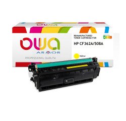 Toner OWA compatibile HP CF362A / 508A giallo