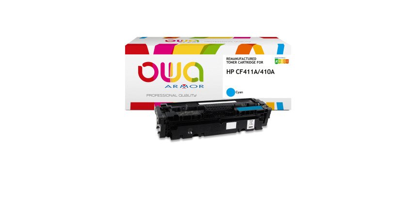 Toner OWA compatibile Hp CF411A / 410A ciano