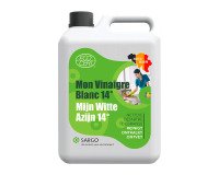 White vinegar 14° - 5 L canister