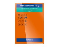 Cartulina Fabriano Colore A4 185 g Naranja Intenso- Paquete de 50