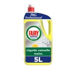 Liquide vaisselle Fairy citron - Bidon de 5 litres