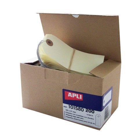 Etiquetas americanas 120 x 57 mm Apli - Caja de 200
