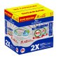 Pack tablettes vaisselle Dreft Platinum All in 1: 91 tablettes + 91 tablettes offertes