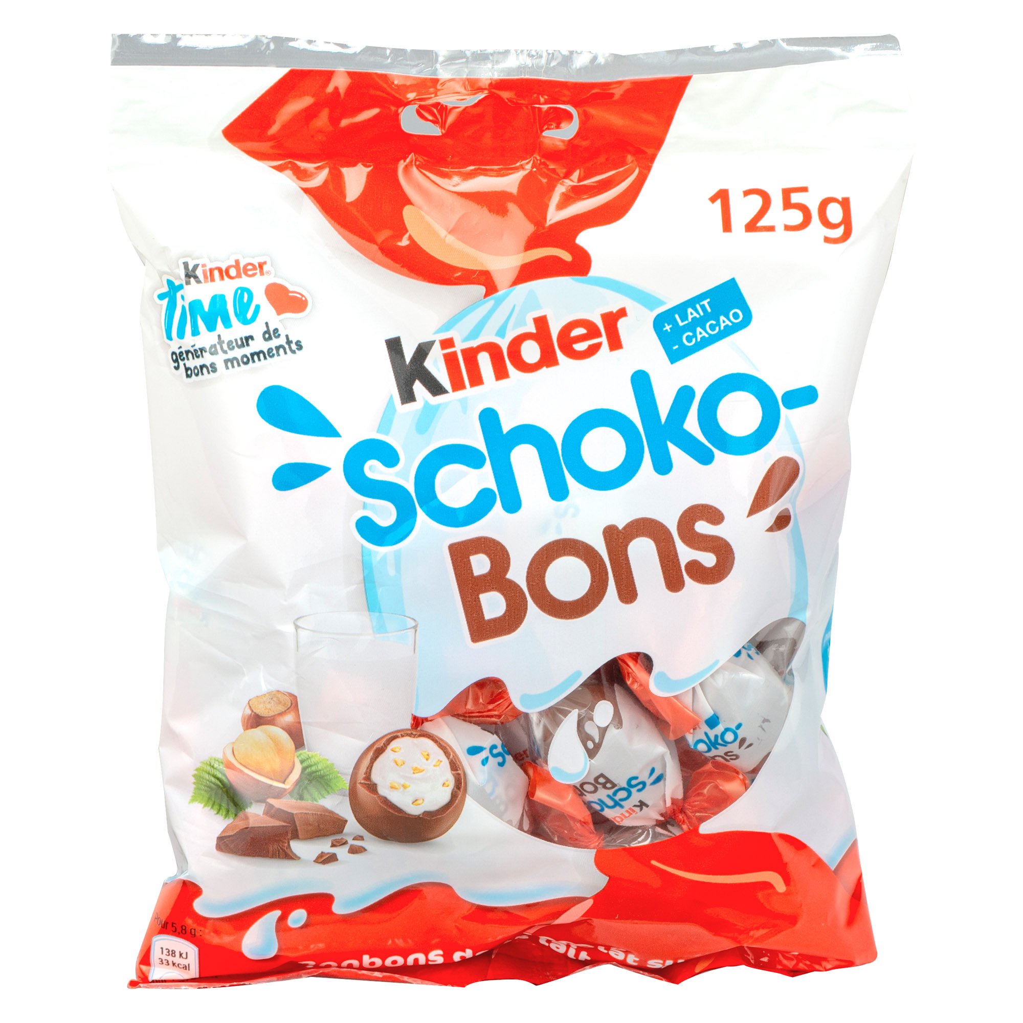 Schokobon Kinder Sachet de 125 g 20 pièces