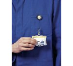 Enrouleur Durable avec lanière bouton pression - boîte de 10