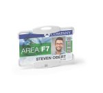 Porte-badge Eco ouvert Durable pour 1 carte de sécurité - boîte de 10