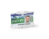 Badgehouder Eco open Durable voor 1 veiligheidskaart - doos van 10