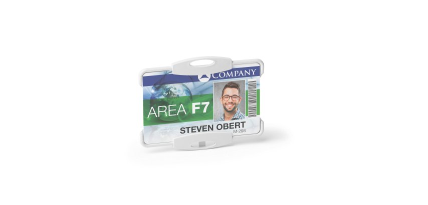 Badge Durable Eco open for 1 security card - box of 10