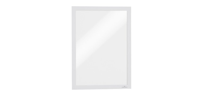 Pochettes adhésives Duraframe Durable pour document A4 - Lot de 2