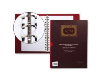 Libro de actas hojas moviles Miquelrius