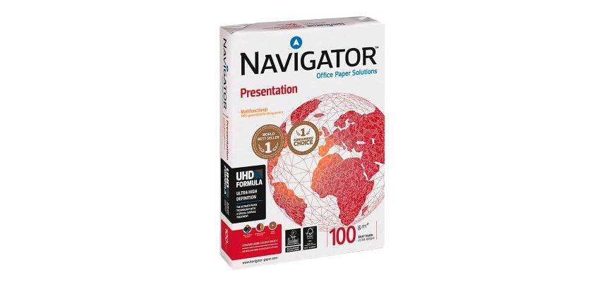 Papel Navigator Presentation A3 100 g - Paquete de 500 hojas