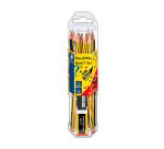 Lápices de grafito Staedtler noris nº2 hb Blister de 12 uds + afilalapiz + goma