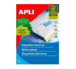 Etiquetas para impresora 70 x 50,8 mm Apli 1295 - Caja 100 Hojas