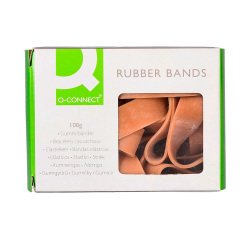 Bandas elásticas q-connect 100 g 150x10 mm número 15