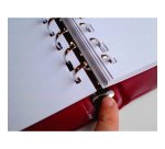 Libro de Actas liderpapel din a4 actas 30 anillas con 100 hojas movibles foliadas