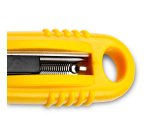 Cúter q-connect kf14624 de seguridad con cuchilla retráctil