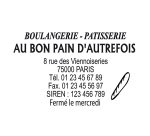 Tampon texte personnalisable Printy 4927 4.0 Trodat monochrome 9 lignes