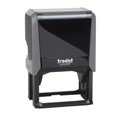 Tampon texte personnalisable Printy 4927 4.0 Trodat monochrome 9 lignes
