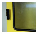 Teca da esterno termoregolata con allarme per defibrillatore, 42,5 x 21,5 x 48 cm