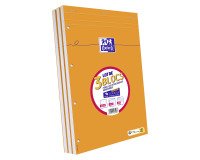 De_lot de 3 blocs de bureau a4 80f 5x5mm perf agr
