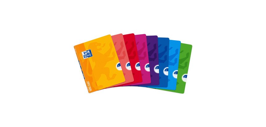 Cahier piqué Open Flex Oxford 17 x 22 cm - seyès - 96 pages