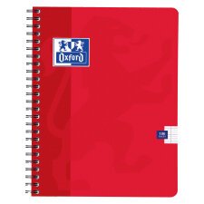 Cahier spirale Color Life Oxford 17 x 22 cm grands carreaux 180 pages