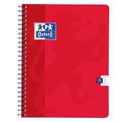 Cahier spirale Color Life Oxford 17 x 22 cm grands carreaux 180 pages