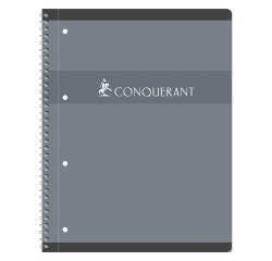Spiral notebook Conquérant 7 with 4 holes Q5/5 A4+ 23 x 29.7 cm - squared - 160 pages.