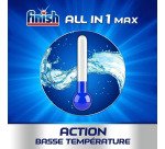 Pack 1 paquet de 45 Tablettes lave-vaisselle Finish Powerball ALL IN 1 max + 1 offert