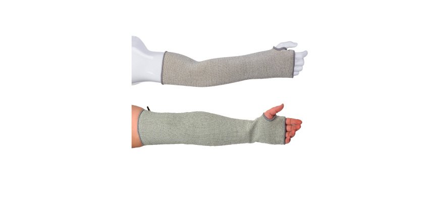 Manichetta antitaglio D Portwest A691 in fibra di vetro/HPPE 56 cm, 1 unità
