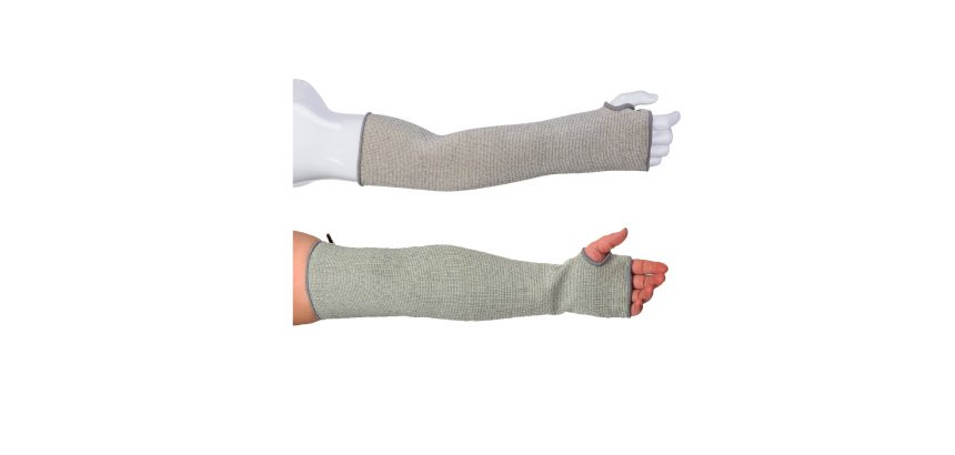 Manichetta antitaglio D Portwest A691 in fibra di vetro/HPPE 56 cm, 1 unità
