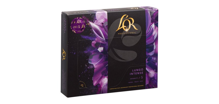 Capsule Suprême Lungo Intense L'OR Professional - Boite de 50 - Compatible Nespresso Pro
