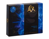 Capsule Suprême Espresso décafeiné L'OR Professional - Boite de 50 - Compatible Nespresso Pro
