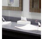 Distributeur mouchoirs mural Tork plastique blanc