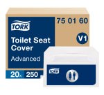 Couvre battant WC Tork papier soyeux blanc