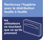Distributeur couvre abattant hygiènique WC Tork v1 ABS blanc